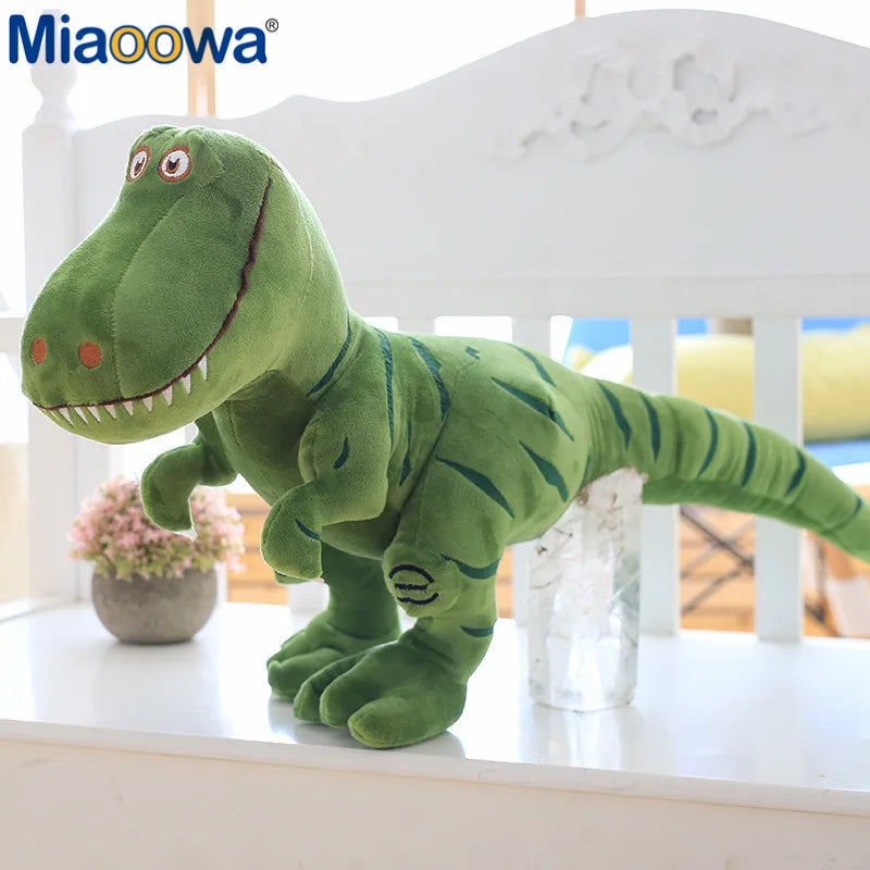 1pc 40cm New Dinosaur Plush Toys Hobbies Cartoon Tyrannosaurus Stuffed Toy Dolls for Children Boys Baby Birthday Christmas Gift