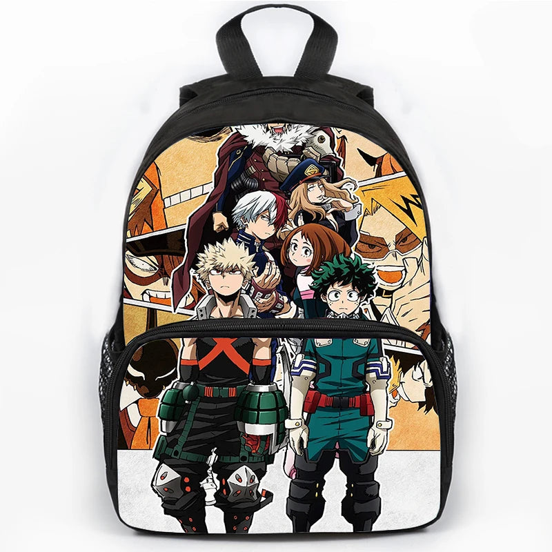 My Hero Academia 6 Backpack Cartoon Anime Schoolbag Kids Rucksack Travel Backpacks Boku No Hero Academia Deku School Bag Mochila