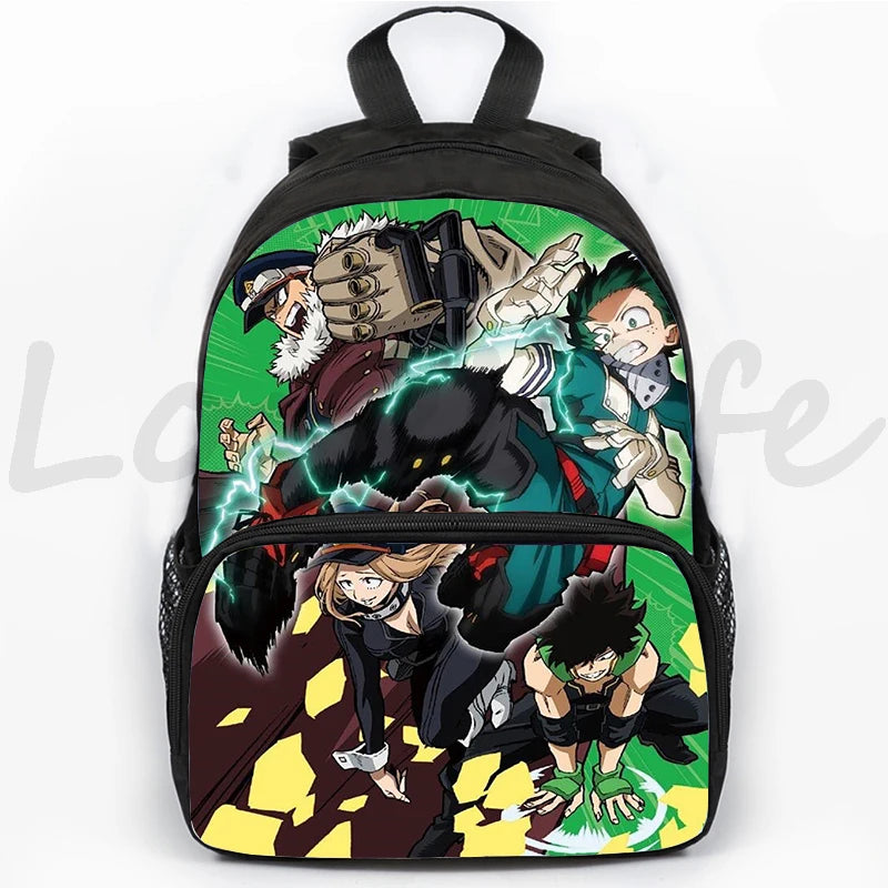 My Hero Academia 6 Backpack Cartoon Anime Schoolbag Kids Rucksack Travel Backpacks Boku No Hero Academia Deku School Bag Mochila