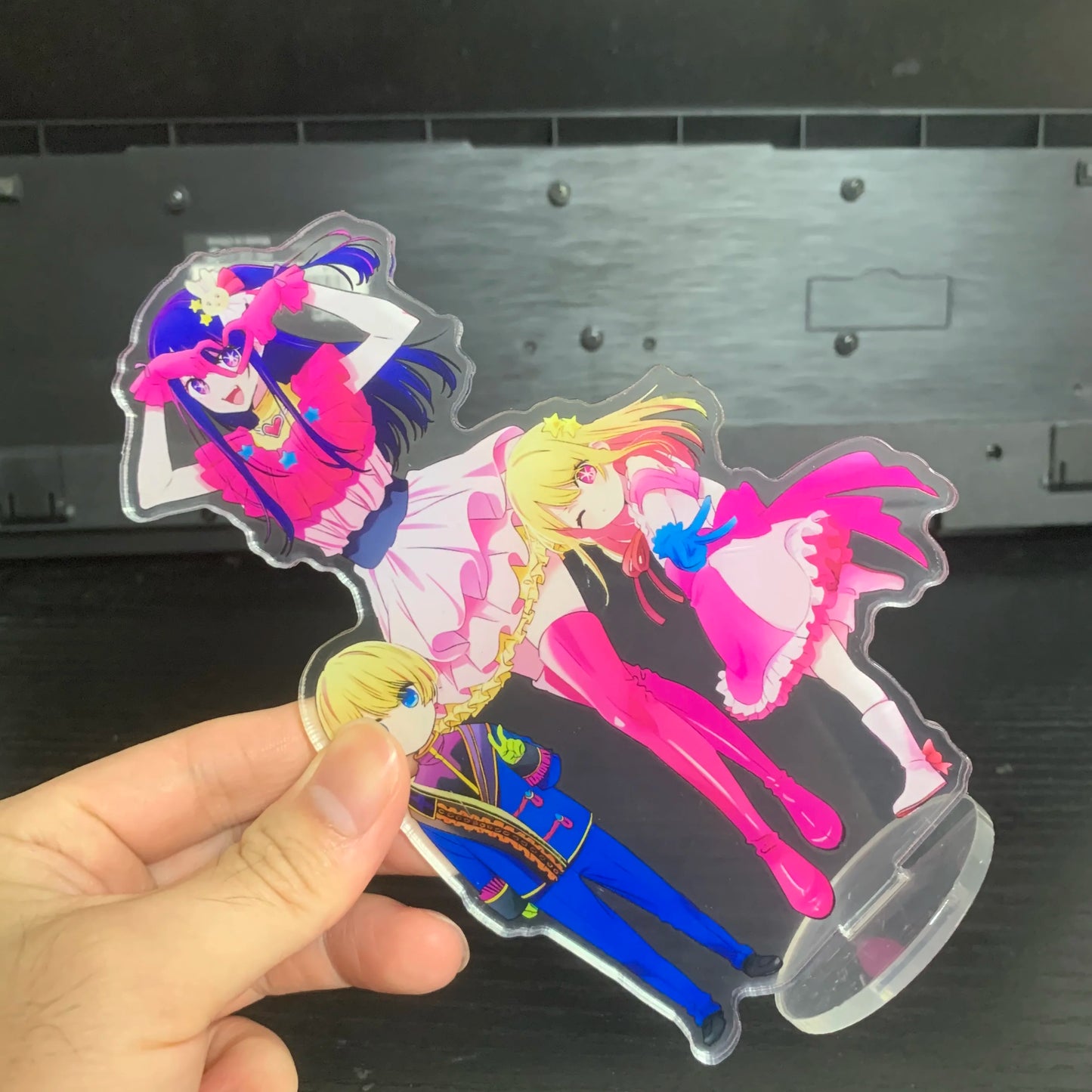Japan Hot Anime OSHI NO KO Figures Hoshino Ai Acrylic Stands Hoshino Akuamarin Hoshino Rubii Character Model Fans Xmas Gifts