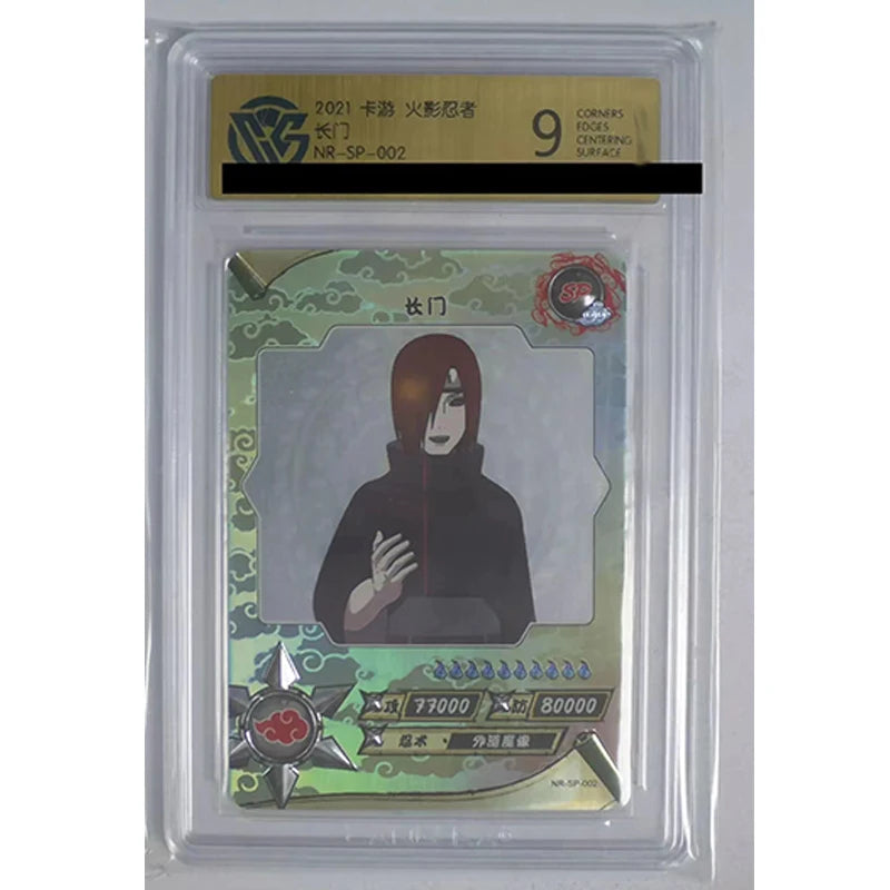 Kayou SP CCG9.5 Naruto Anime Characters Hyuga Hinata Tsunade Rare Limited Edition Collection Card Christmas Birthday Gift Toys