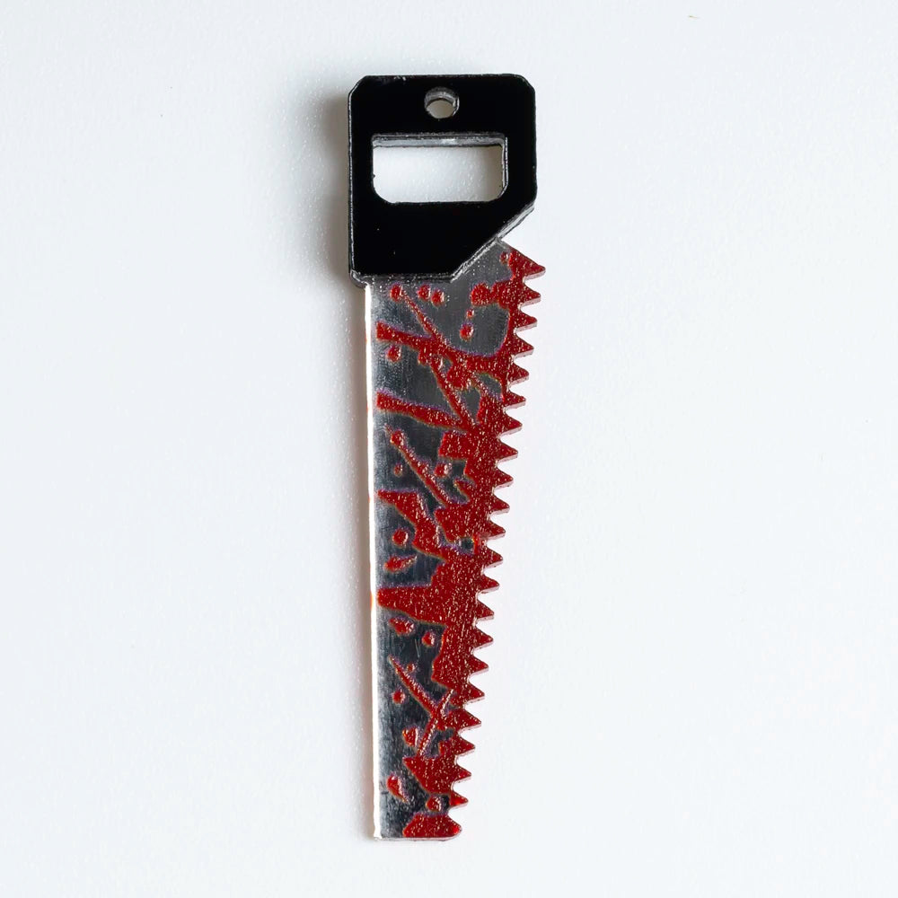 10Pcs Halloween Pendant Imitation Bloody Knife Charms Dagger Scissors Axe Saw Pendants For DIY Earring Keychain Jewelry Making
