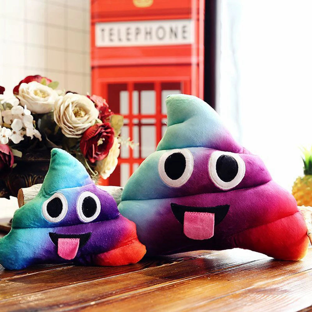 Many Size Poo Expression Plush Toys Friends Funny Freative Poo Funny Doll Send Friends Children Birthday Christmas Gift