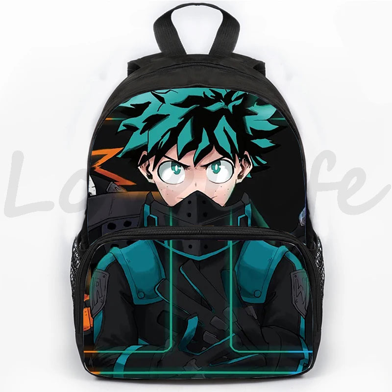 My Hero Academia 6 Backpack Cartoon Anime Schoolbag Kids Rucksack Travel Backpacks Boku No Hero Academia Deku School Bag Mochila