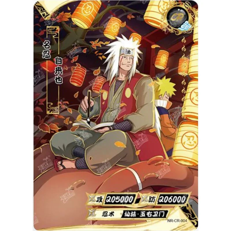 KAYOU Genuine Naruto Card T2w7 Chapter of Soldiers Ninja World CR Uzumaki Naruto Momochi Zabuza Anime Role Collection Cards Toy