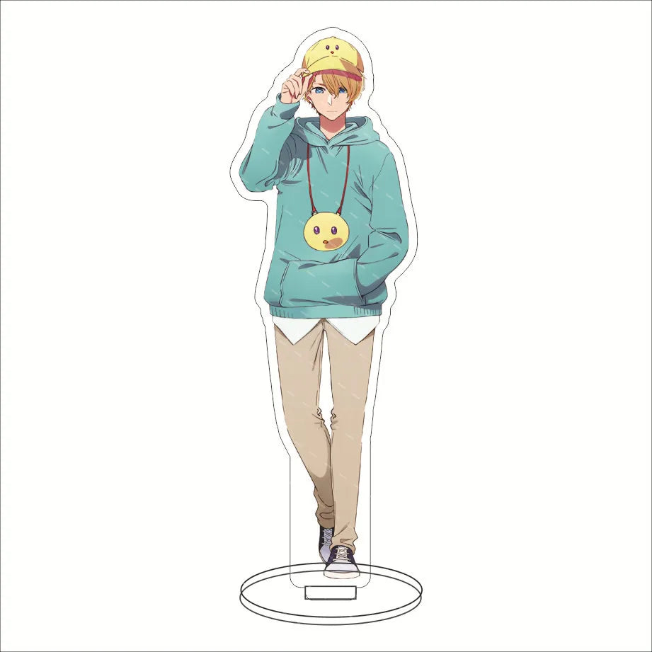 Japan Hot Anime OSHI NO KO Figures Hoshino Ai Acrylic Stands Hoshino Akuamarin Hoshino Rubii Character Model Fans Xmas Gifts