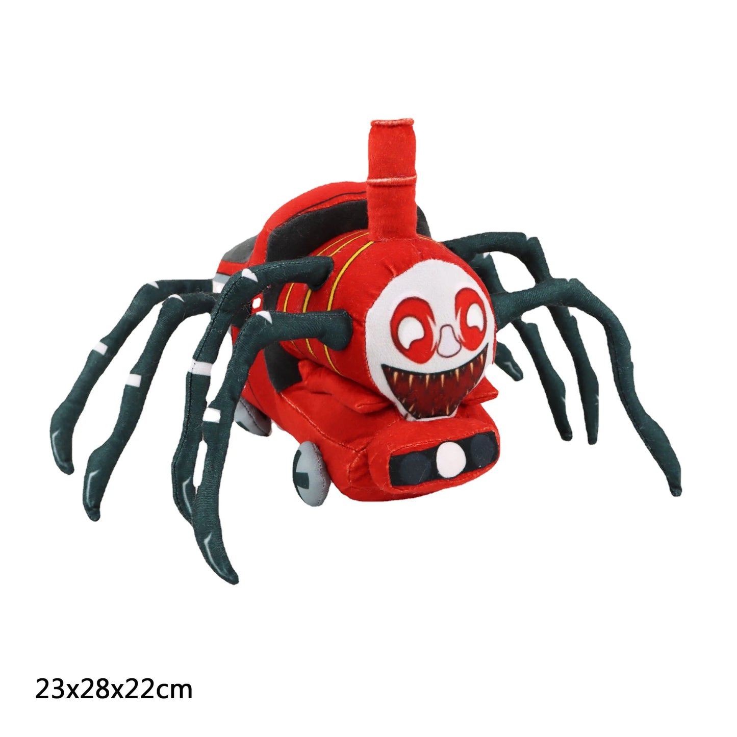Choo-Choo Charles Plush Toy Horror Game Character Stuffed Doll Scary Spider Train Soft Model Cartoon Plushie For Kids Children