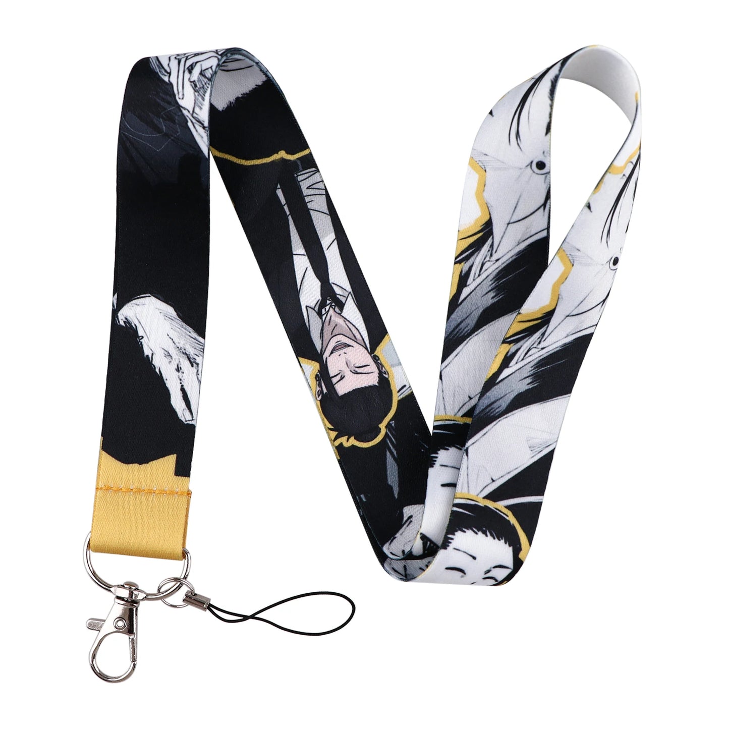 Anime Lanyard for Keys Card ID Badge Holder Phone Charm Key Chain Key Holder Key Rings Accessories