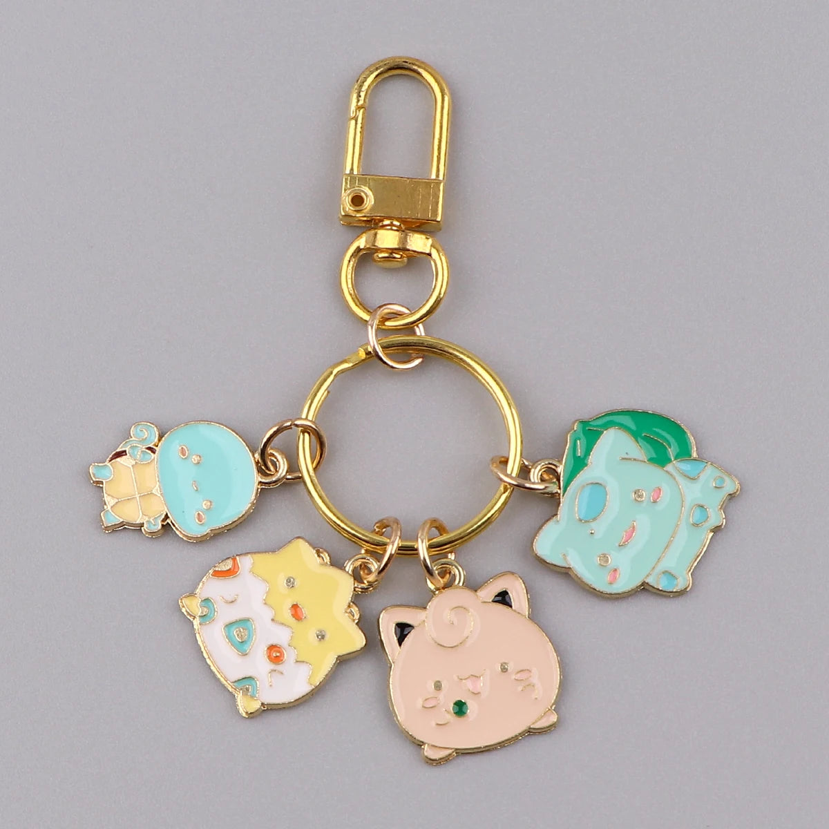 Lovely Japanese Anime Character Key Fobs Students Motorcycles Cars Backpack Chaveiro Keychain For Friends Fashion Key Ring Gifts