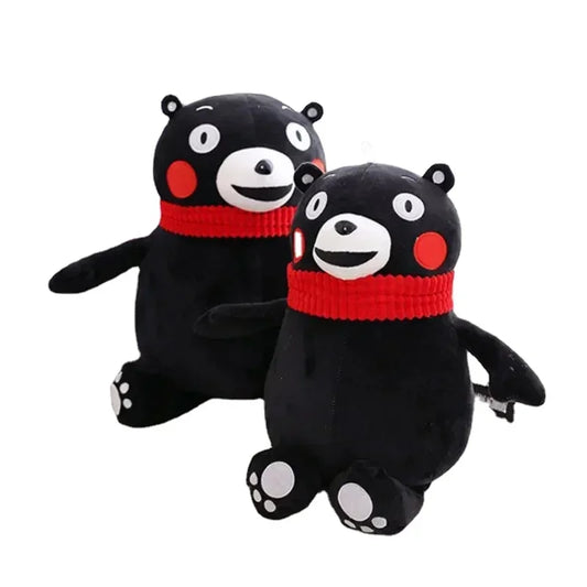[Funny] 100cm Kumamon Character Japan Bear Plush Toy Cute Stuffed Pillow Doll Only Cover(No filling) with zipper kids child gift