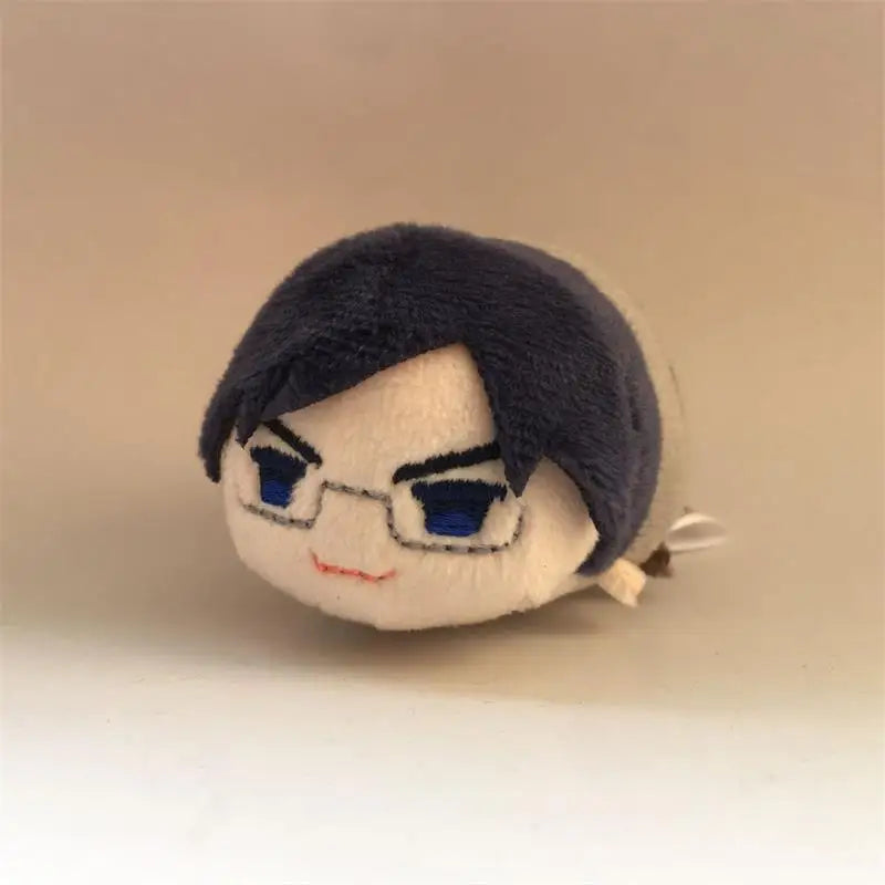 6cm My Hero Academia Mini Mochi Mascot Doll Plush Pendant Toys Deku Kirishima Eijiro Bakugo Kaminari Denki Collectibles Gift Toy