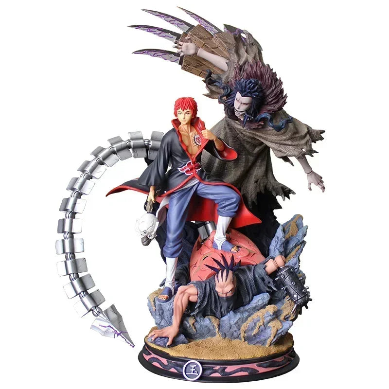 Large - Sized Anime Naruto Akatsuki Figures Uchiha Obito Figur Konan Kakuzu PVC Action Figure Ornaments Figurine Gift Collection