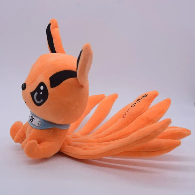 21CM classic Anime NARUTO Kurama kyuubi Q version kawaii Action Figure Model Plush toys toys Collect ornaments fans gifts