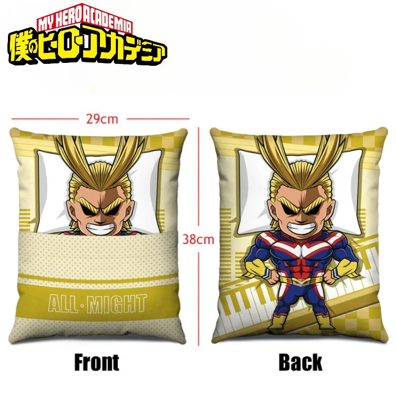 My Hero Academia Pillows Home Bedroom Sofa Cushions Chair Car Mat Children's Plush Toys Anime Peripheral Model Holiday Gifts