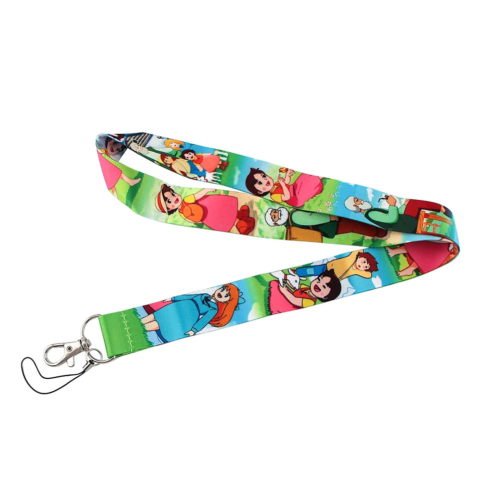 Anime Lanyard for Keys Card ID Badge Holder Phone Charm Key Chain Key Holder Key Rings Accessories
