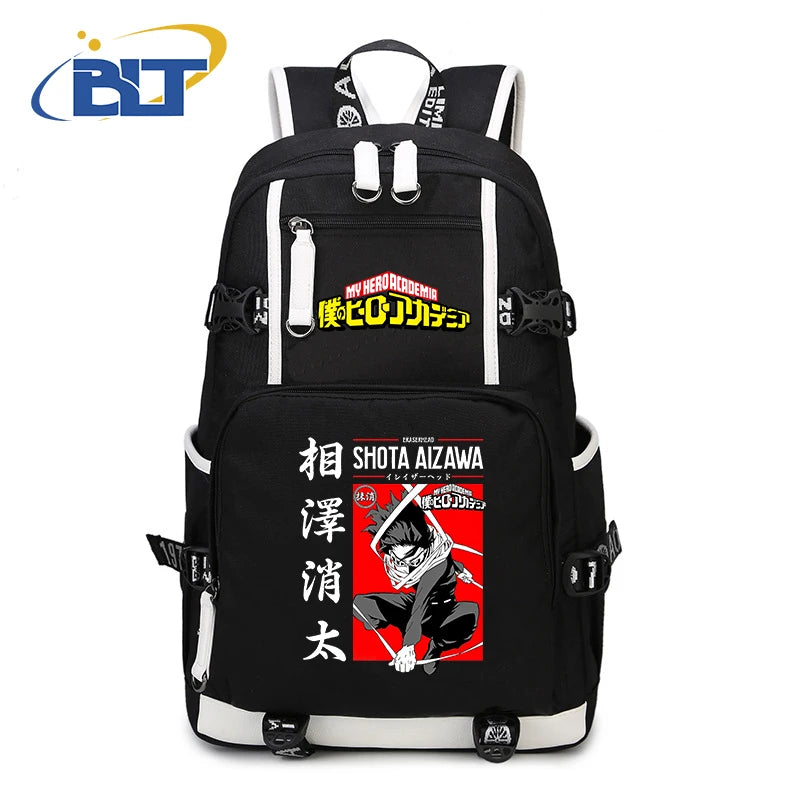My Hero Academia Anime Backpack Campus Student Schoolbag Youth Travel Bag s Back to School Gift