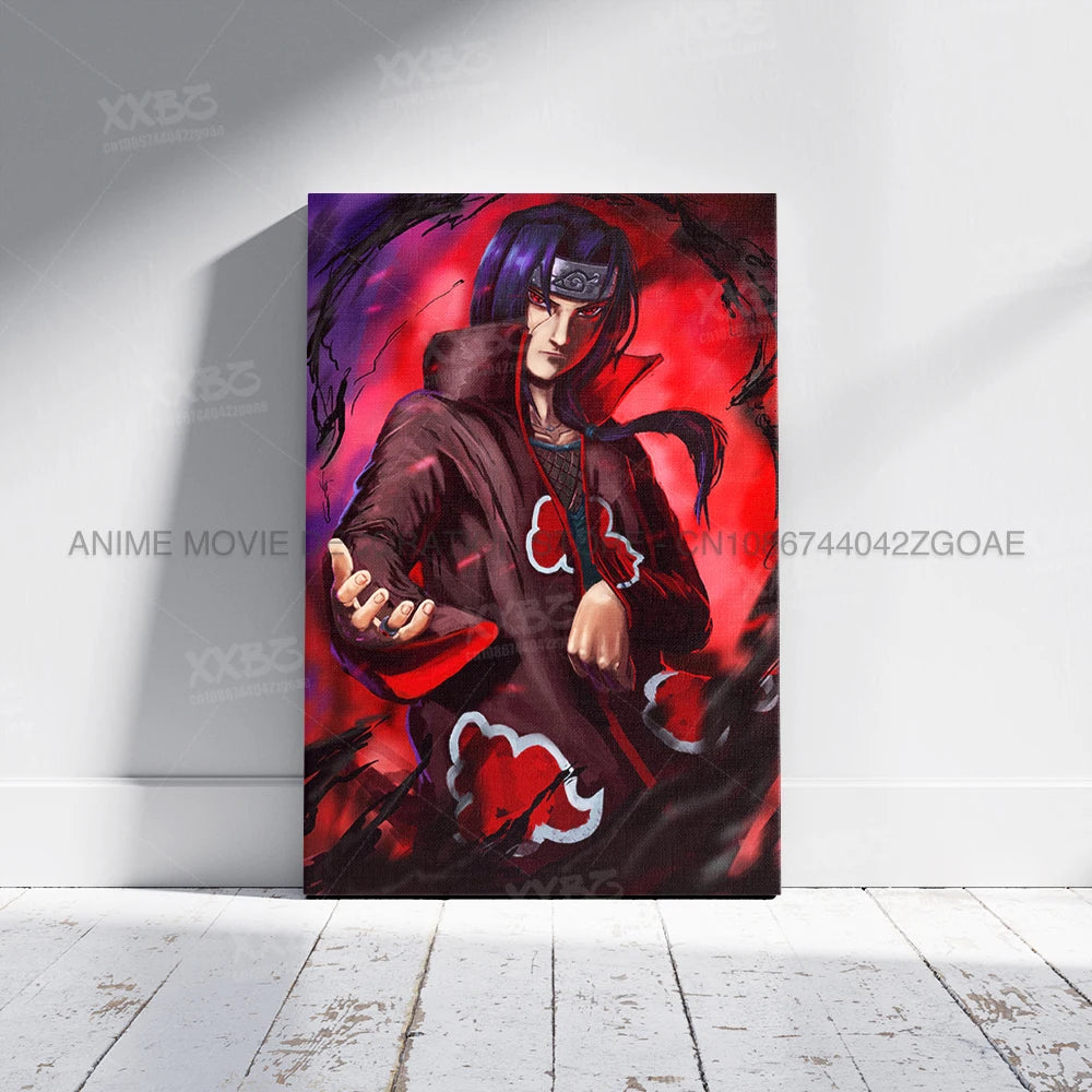 Naruto Home Decoration Uchiha Sasuke Painting Orochimaru Canvas Picture Uchiha Itachi Wall Art Anime Poster No Frame For Bedroom