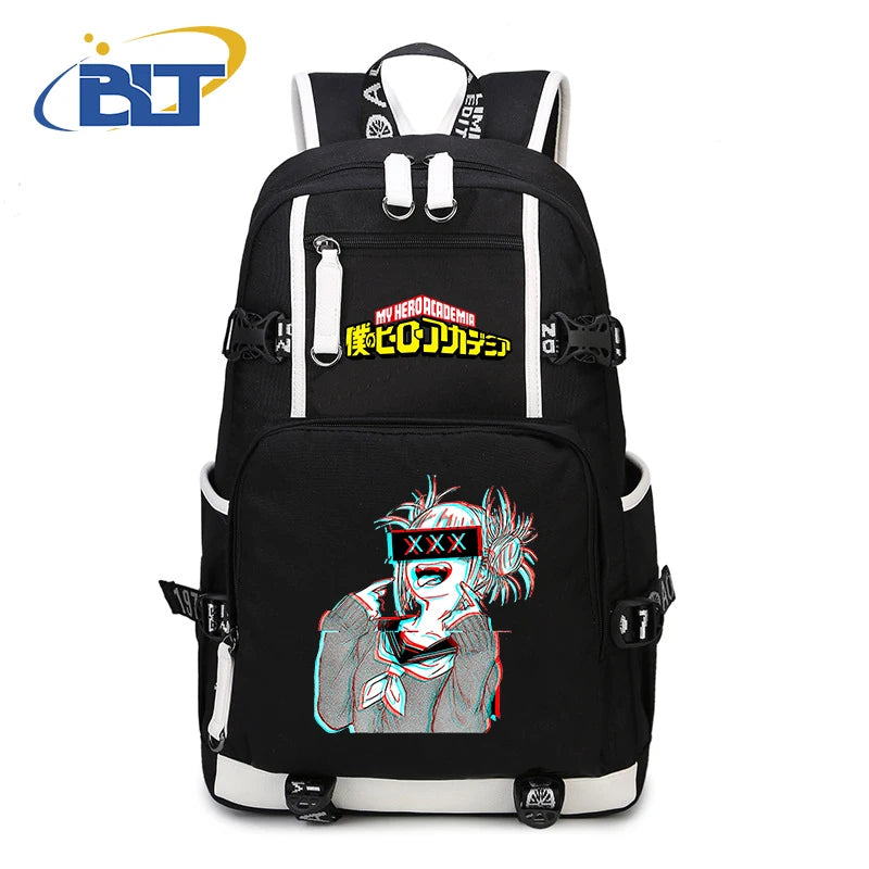 My Hero Academia Anime Backpack Campus Student Schoolbag Youth Travel Bag s Back to School Gift