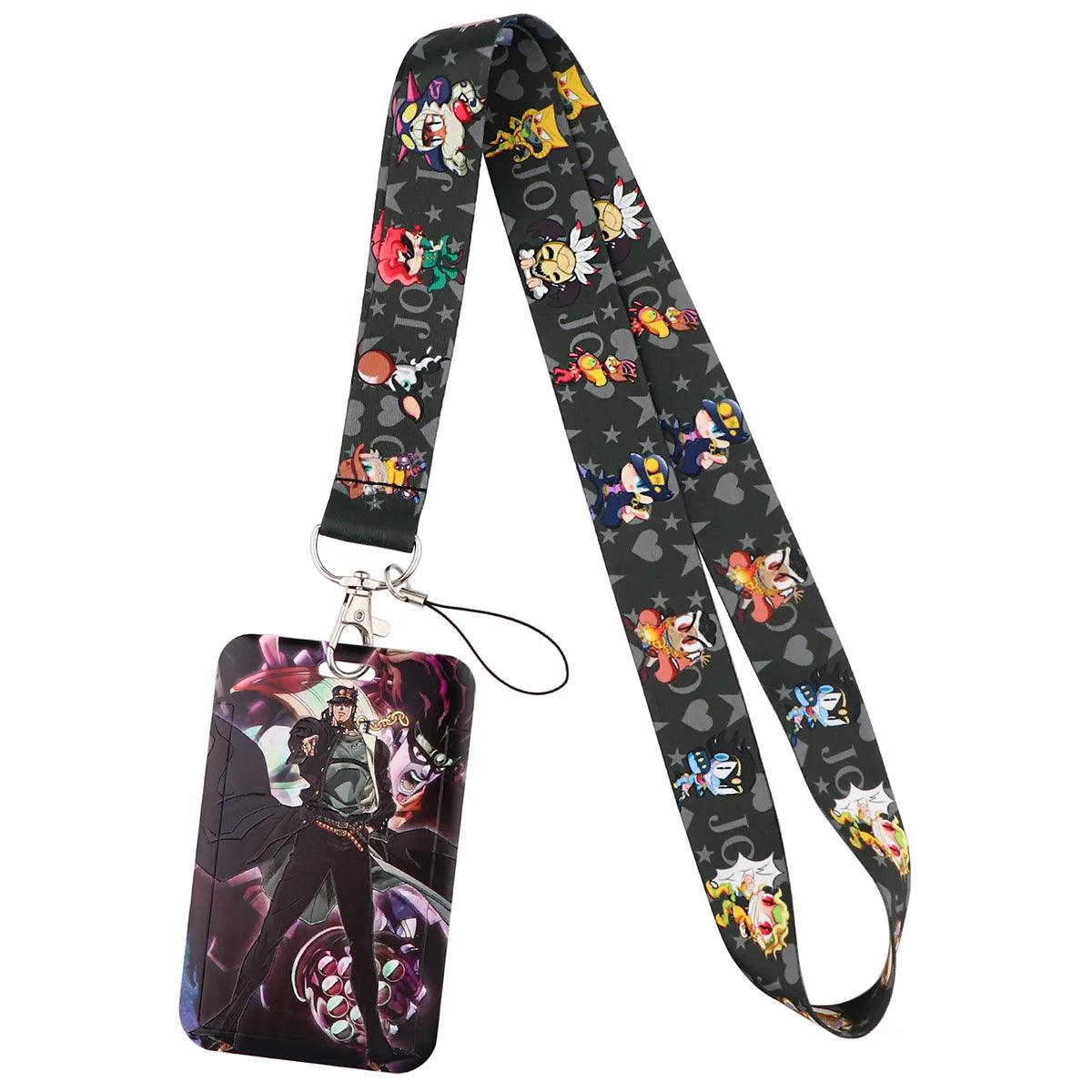 Anime Lanyard for Keys Card ID Badge Holder Phone Charm Key Chain Key Holder Key Rings Accessories