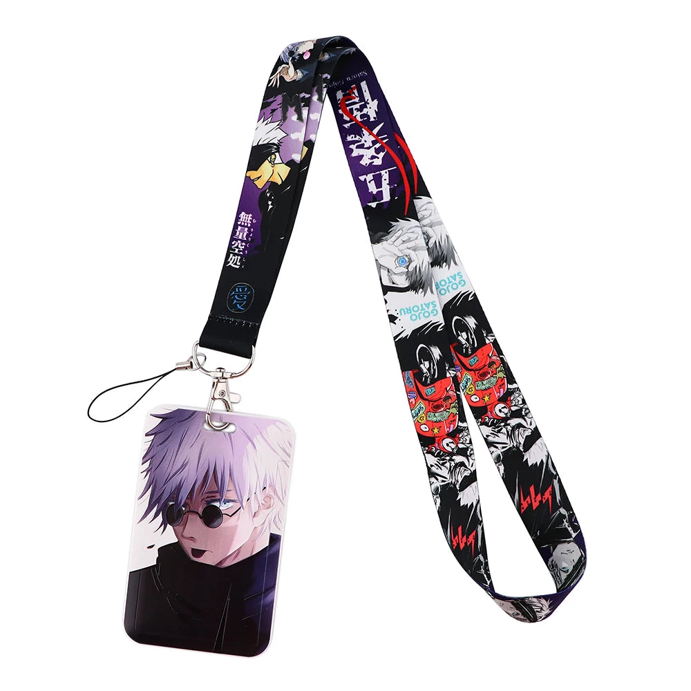 Anime Lanyard for Keys Card ID Badge Holder Phone Charm Key Chain Key Holder Key Rings Accessories