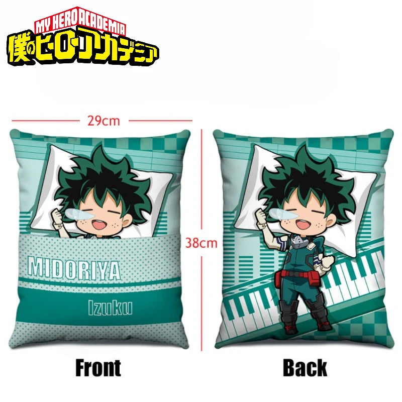 My Hero Academia Pillows Home Bedroom Sofa Cushions Chair Car Mat Children's Plush Toys Anime Peripheral Model Holiday Gifts