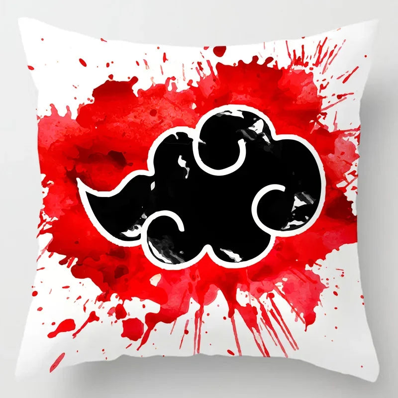 45cm Naruto Anime Pillow Case Cartoon Peripheral Square Popular Pillowcase Car Room Personality Creative Home Pillow Cover Gift