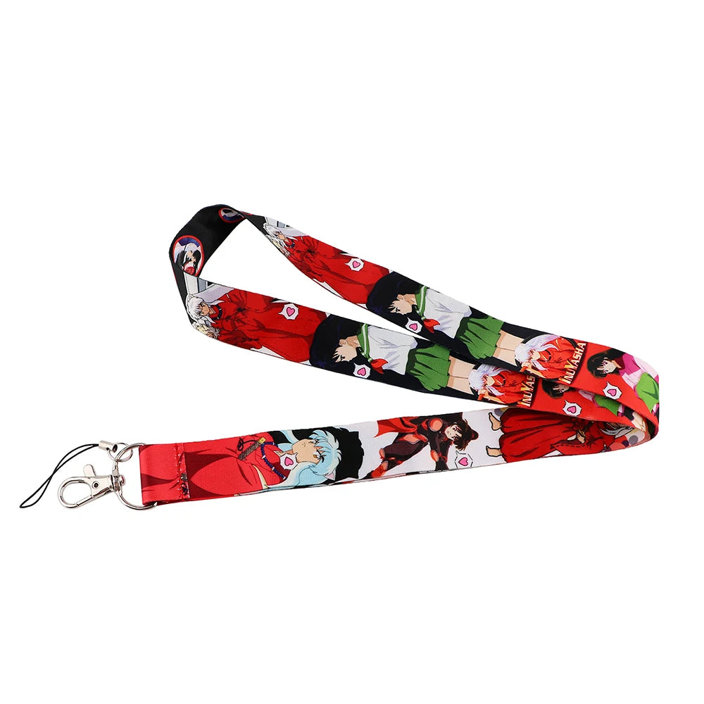 Anime Lanyard for Keys Card ID Badge Holder Phone Charm Key Chain Key Holder Key Rings Accessories