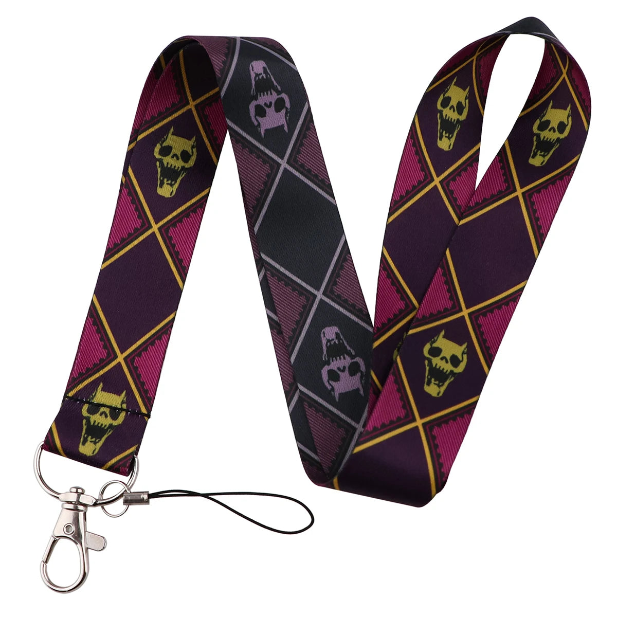 Anime Lanyard for Keys Card ID Badge Holder Phone Charm Key Chain Key Holder Key Rings Accessories