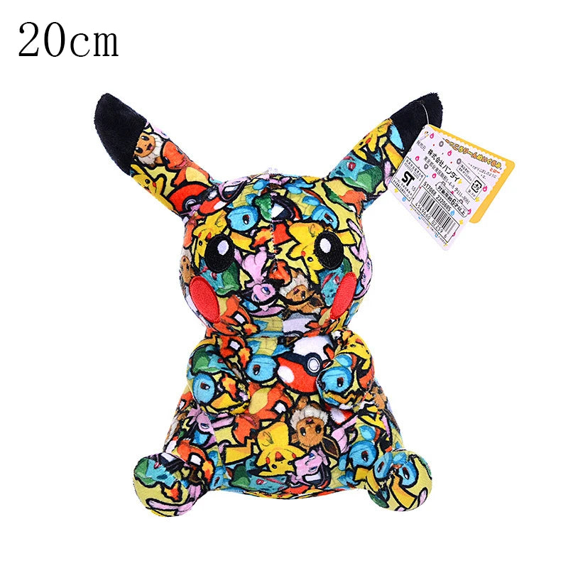 New Variety Styles Pokemon Plush Pikachu Stuffed Toy Charizard Blastoise Lucario Soft Doll Kids Kid Children Christmas Gift