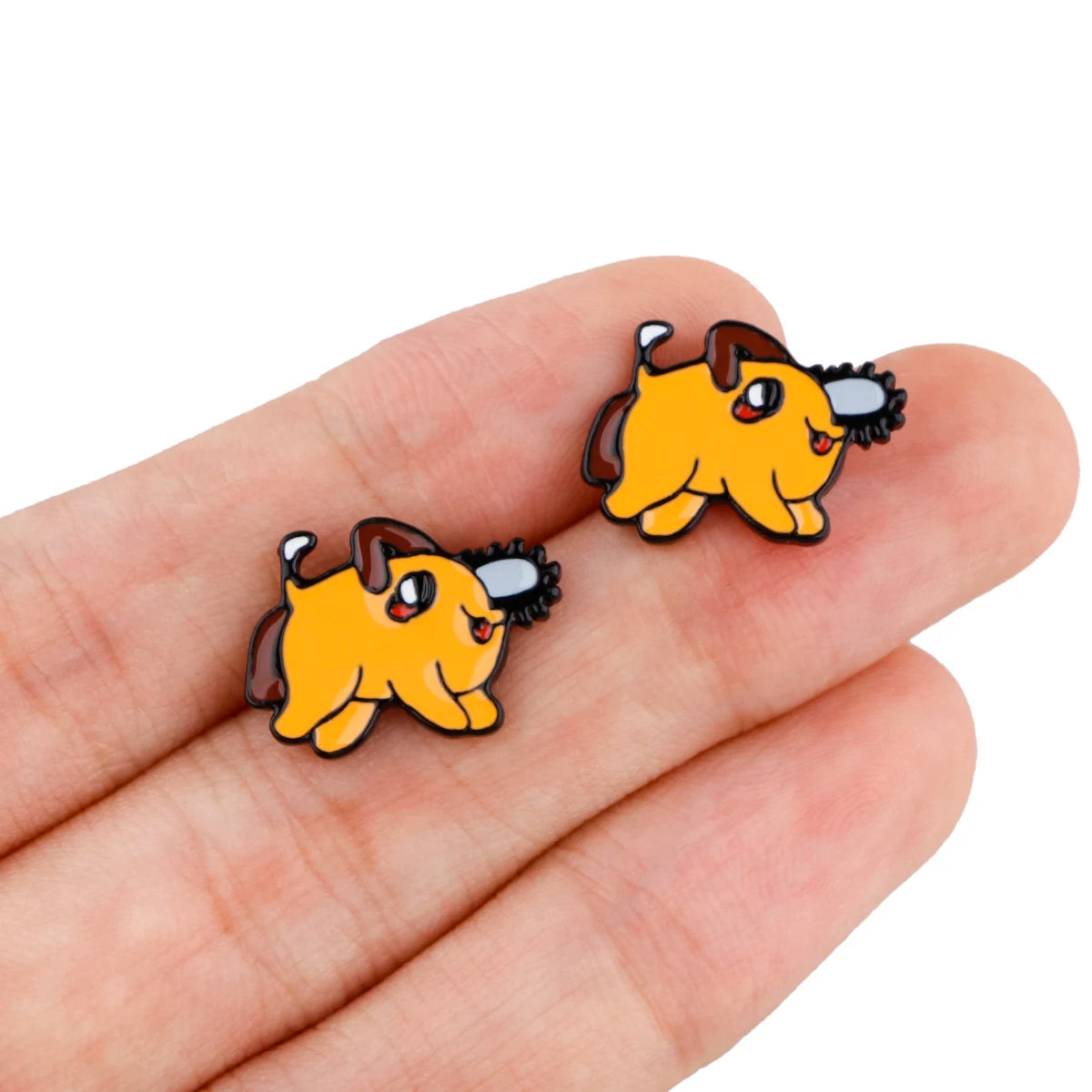 Wholesale Hot Japanese Anime Series Earrings For Women Cute Cartoon Stud Earrings
