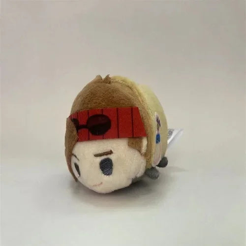 8.5cm Mochi Mascot My Hero Academia The Movie Two Heros Plush Pendant Wing Hero Hawks All Might Aizawa Shouta Endeavour Doll Toy