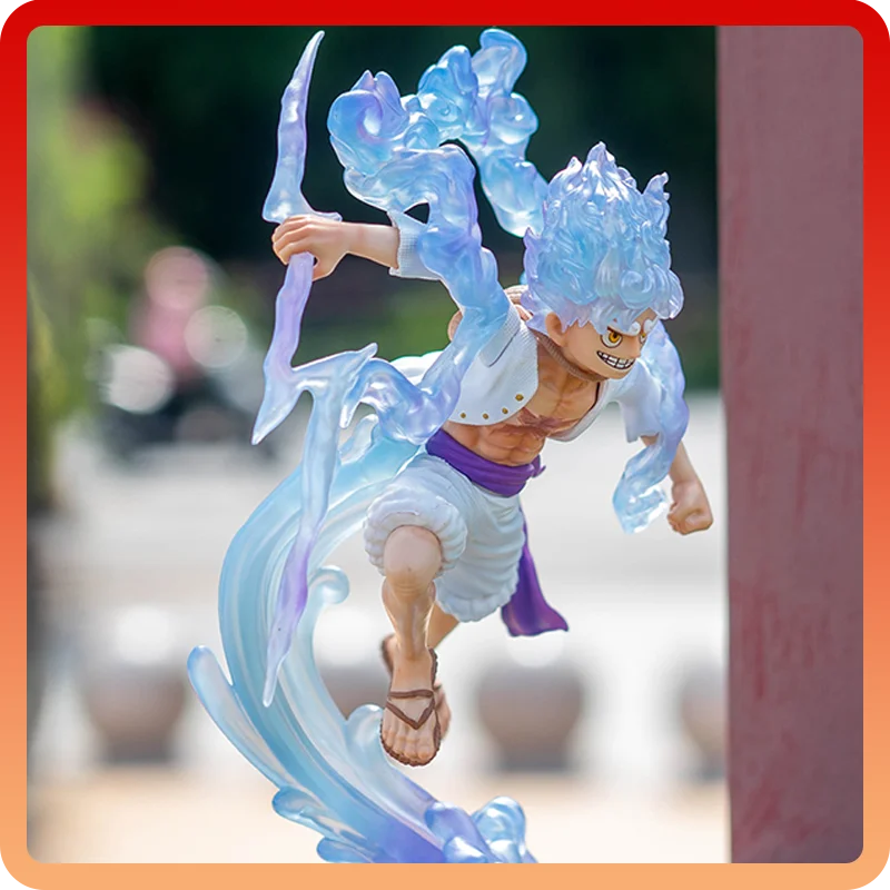 21cm Pirate King Handmade 5-Level Nica Monkey D Luffy 5-Level Anime Decoration For Boys Gift Pvc High Quality Domestic Sun God