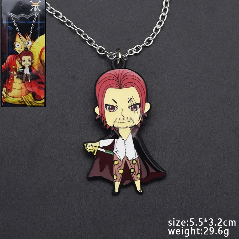 Anime One Piece Thousand Sunny Metal Keychain Cartoon Luffy Pirates Boat Brooch Keyring Bag Pendant for Women Men Kids Model Toy