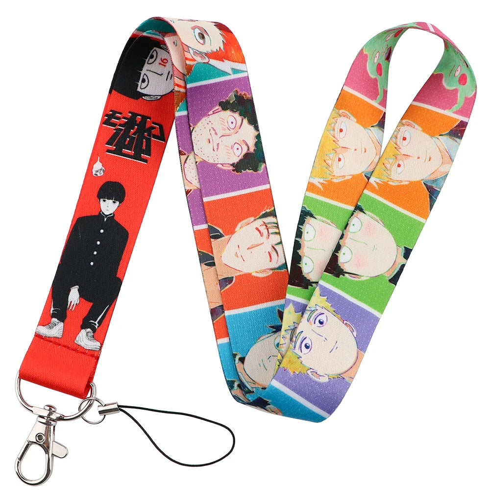 Anime Lanyard for Keys Card ID Badge Holder Phone Charm Key Chain Key Holder Key Rings Accessories