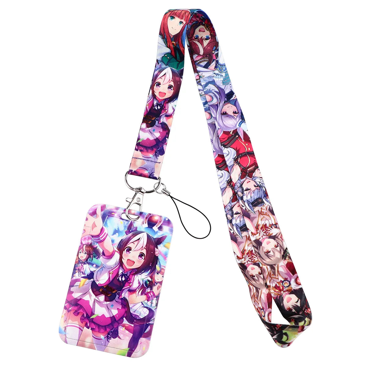 Anime Lanyard for Keys Card ID Badge Holder Phone Charm Key Chain Key Holder Key Rings Accessories