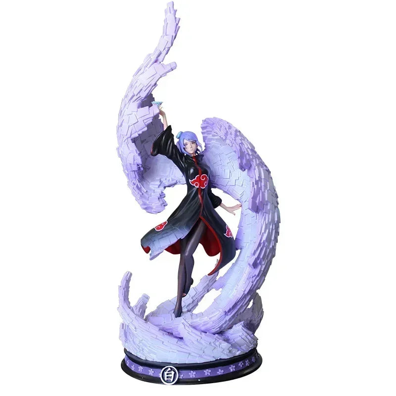 Large - Sized Anime Naruto Akatsuki Figures Uchiha Obito Figur Konan Kakuzu PVC Action Figure Ornaments Figurine Gift Collection
