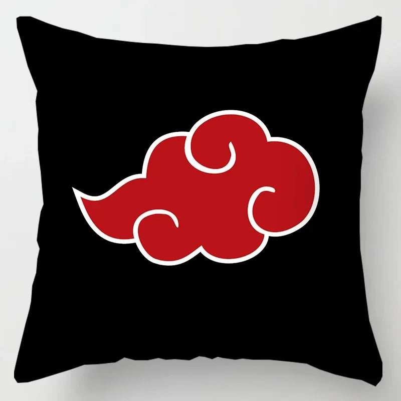 45cm Naruto Anime Pillow Case Cartoon Peripheral Square Popular Pillowcase Car Room Personality Creative Home Pillow Cover Gift