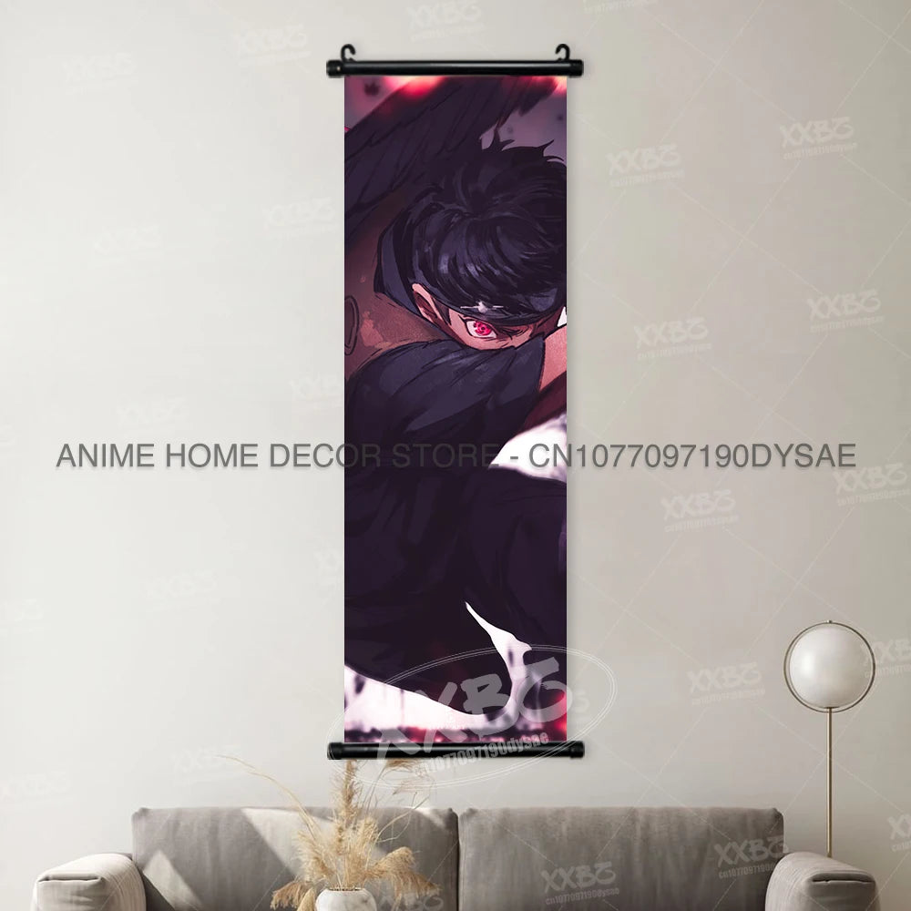 Naruto Posters Senjyuu Hashiram Hanging Painting Tobirama Wall Art Sarutobi Hiruzen Anime Scrolls Picture Namikaze Minato Decor