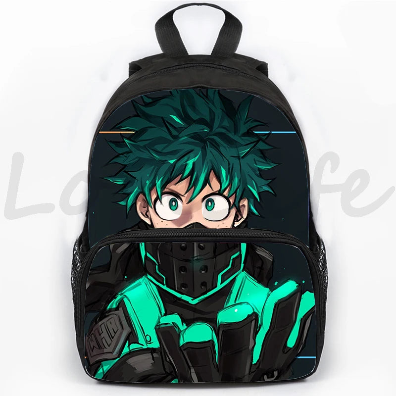 My Hero Academia 6 Backpack Cartoon Anime Schoolbag Kids Rucksack Travel Backpacks Boku No Hero Academia Deku School Bag Mochila