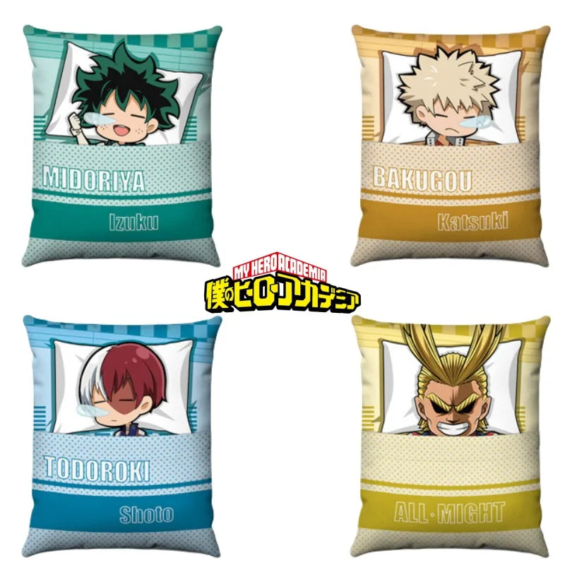 My Hero Academia Pillows Home Bedroom Sofa Cushions Chair Car Mat Children's Plush Toys Anime Peripheral Model Holiday Gifts
