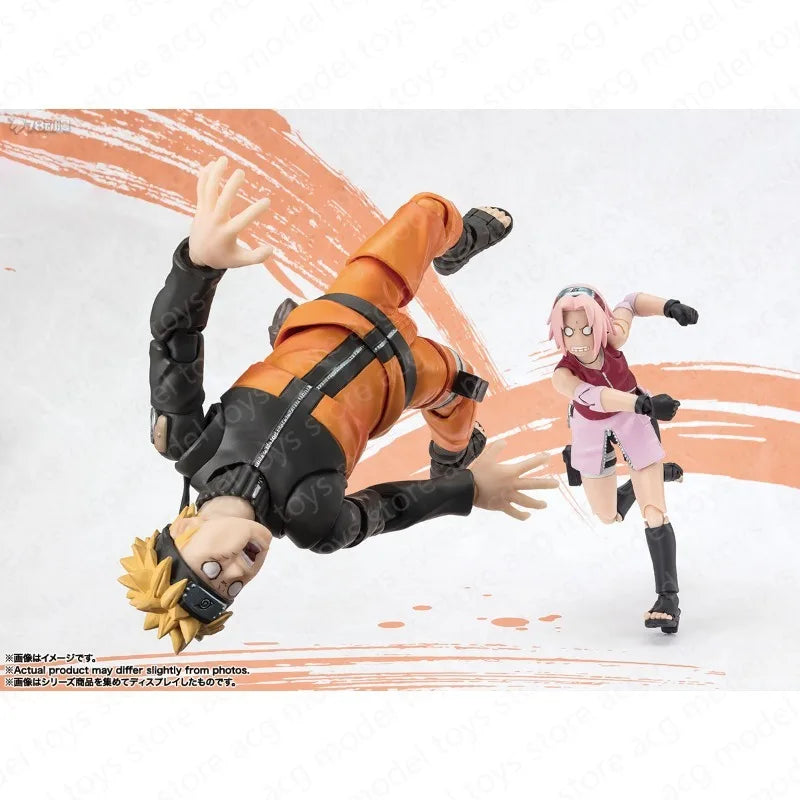 In Stock Original Bandai S.H.Figuarts SHF NARUTO Haruno Sakura 99 Figure Anime Model Toy Collect Action Gifts