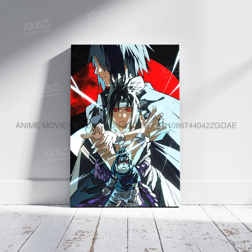 Naruto Home Decoration Uchiha Sasuke Painting Orochimaru Canvas Picture Uchiha Itachi Wall Art Anime Poster No Frame For Bedroom