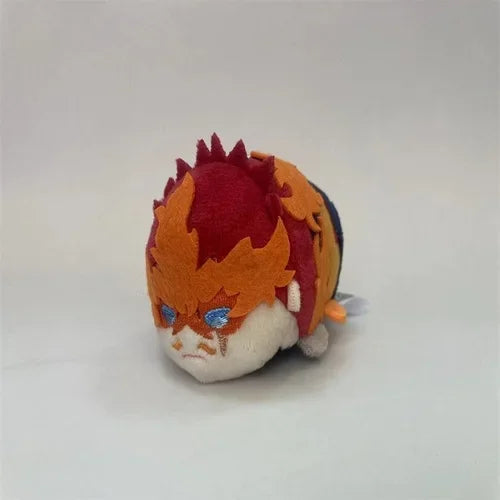 8.5cm Mochi Mascot My Hero Academia The Movie Two Heros Plush Pendant Wing Hero Hawks All Might Aizawa Shouta Endeavour Doll Toy