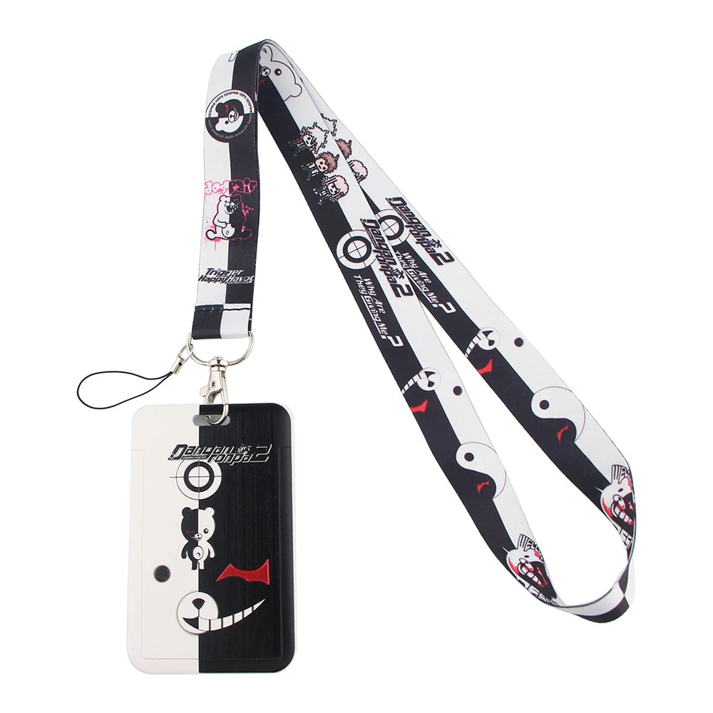 Anime Lanyard for Keys Card ID Badge Holder Phone Charm Key Chain Key Holder Key Rings Accessories