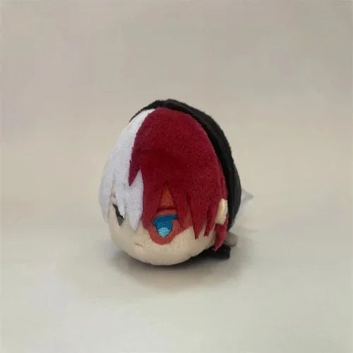 8.5cm Mochi Mascot My Hero Academia The Movie Two Heros Plush Pendant Wing Hero Hawks All Might Aizawa Shouta Endeavour Doll Toy