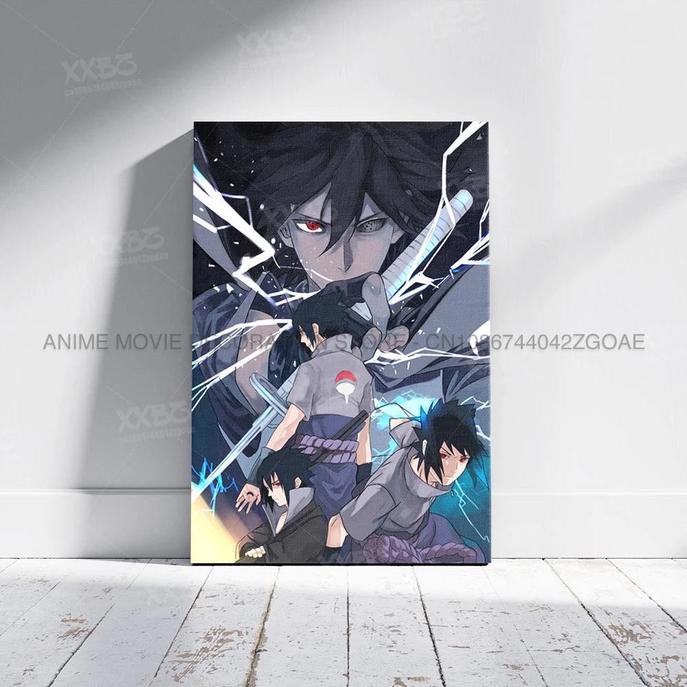 Naruto Home Decoration Uchiha Sasuke Painting Orochimaru Canvas Picture Uchiha Itachi Wall Art Anime Poster No Frame For Bedroom