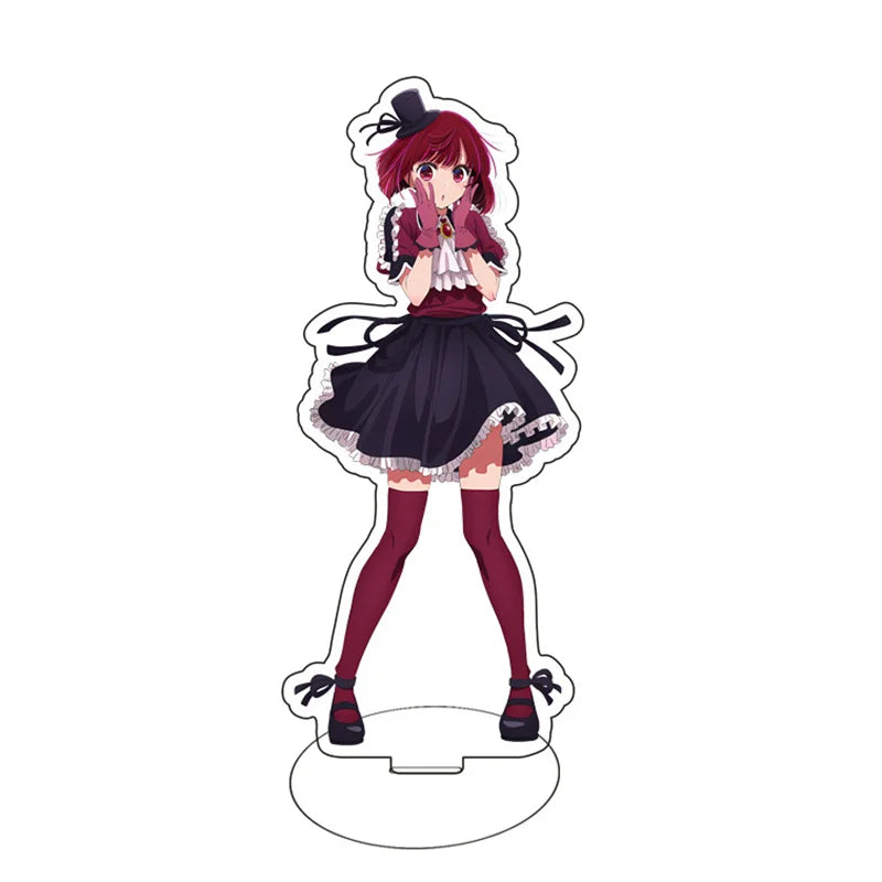 Anime Figure Oshi No Ko 2 Acrylic Stand Gorou Akuamarin Hoshino Ai Rubii Sarina Standing Model Plate Desk Display Ornament
