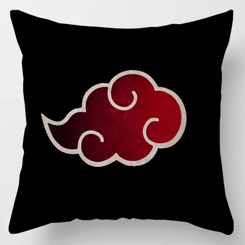 45cm Naruto Anime Pillow Case Cartoon Peripheral Square Popular Pillowcase Car Room Personality Creative Home Pillow Cover Gift
