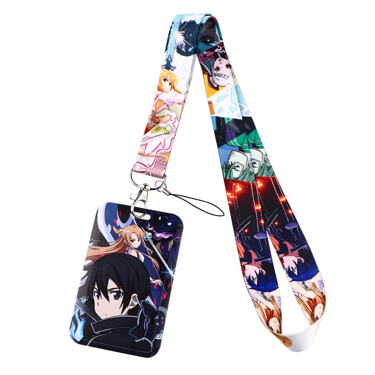 Anime Lanyard for Keys Card ID Badge Holder Phone Charm Key Chain Key Holder Key Rings Accessories