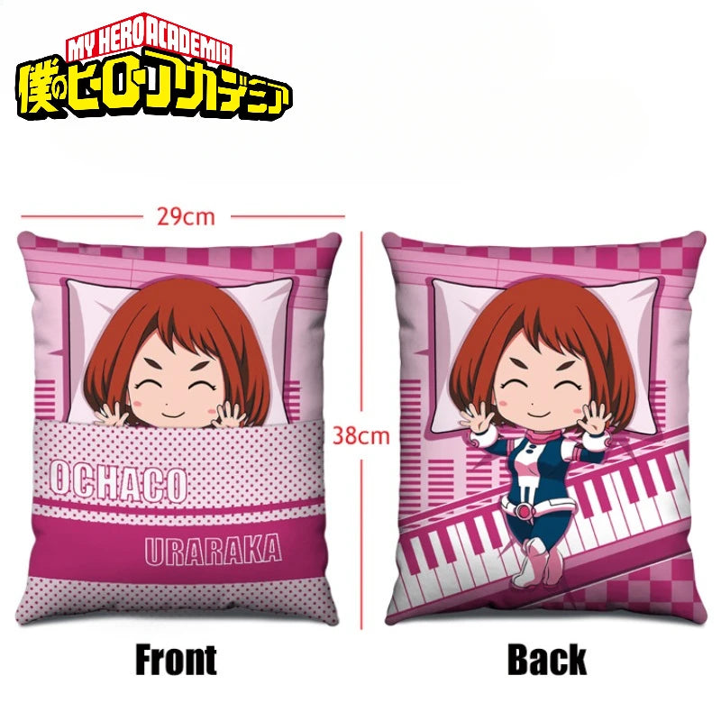 My Hero Academia Pillows Home Bedroom Sofa Cushions Chair Car Mat Children's Plush Toys Anime Peripheral Model Holiday Gifts